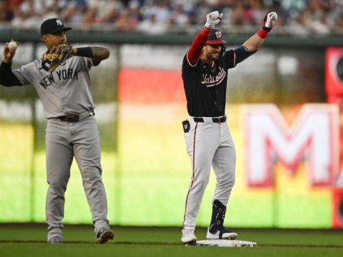 MLB》國民大物生涯首安重擊洋基塞揚柯爾！創隊史首見紀錄