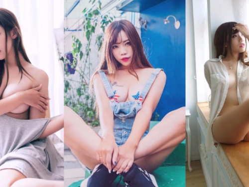 乳浪狂襲！「E奶正妹」上空大解放！大膽姿勢讓下半身完全石化！