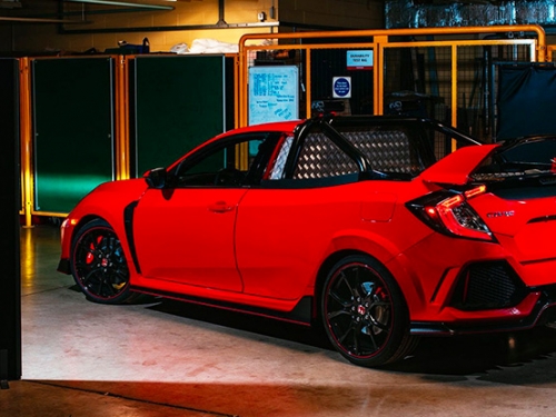 史上最速爆改貨車！神車 Civic Type R FK8 貨卡版本現身，開這台送貨簡直爽歪！