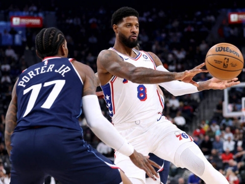 NBA》喬治踢館前東家拿18分 七六人不敵快艇苦吞4連敗