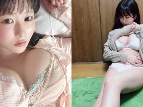 143小隻馬「雨宮留菜」J奶太震撼，邪惡挑逗姿勢「視角超犯規」！