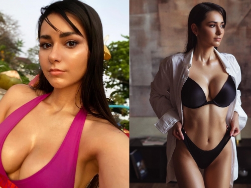 戰鬥民族94狂！俄羅斯巨乳大隻馬「Helga Lovekaty」小麥色肌性感誘人　神之BODY無誤