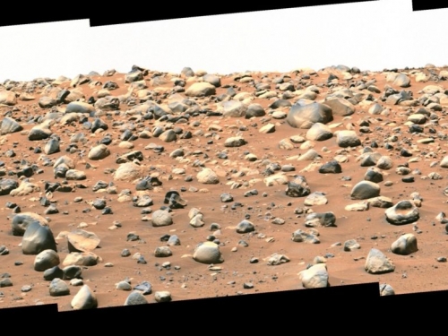 巨石滾滾分布，毅力號發現火星湧出大量水強力證據