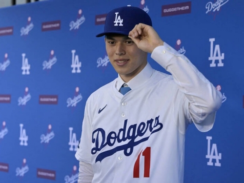 MLB》道奇公布春訓邀請名單！ 「令和怪物」佐佐木朗希入選
