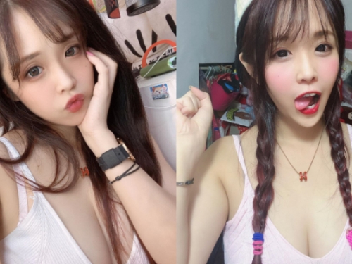 年底辣一波！「果凍兒Nikkie」曬白嫩雪乳暖心問候，胸前太露等男粉為她好好取暖！