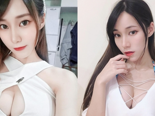超殺電眼！直播主心兒「白嫩乳量」好犯規，性感的C奶曲線辣翻了！