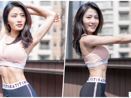 瑜伽老師「驚人馬甲線一露」，爆乳曲線讓人看呆，報名人數立刻滿堂了～