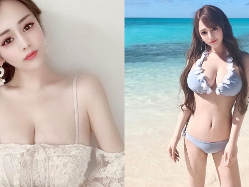 精品服裝設計師「本多胡桃」像娃娃一樣漂亮！海邊玩水更直接露出「芭比身材」！