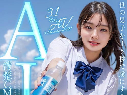 AIAV-007 上原かすみ：【3.1次元】AI清楚CMモデル 限定出演 上原かすみ 【前編】
