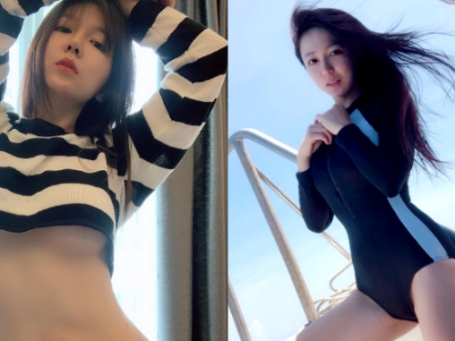 大馬清新正妹！「娘娘Angel Lau」清秀臉龐與猖狂美體大反差，猛辣嫩乳從下溢出太犯規！