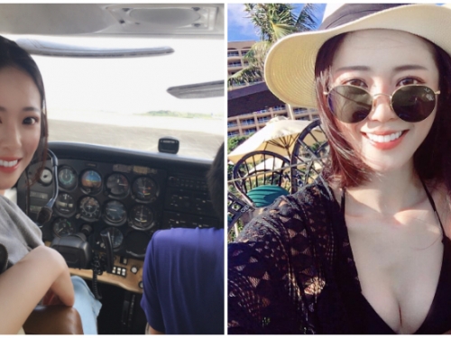 連機長都要顏值先決！「正妹空姐」Molly挑戰一日機長，激正顏值讓人懼高症都痊癒了