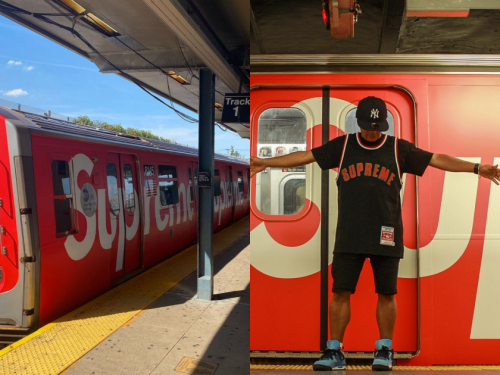 至尊列車出發！紐約地鐵出現 Supreme 列車潮流迷搶打卡