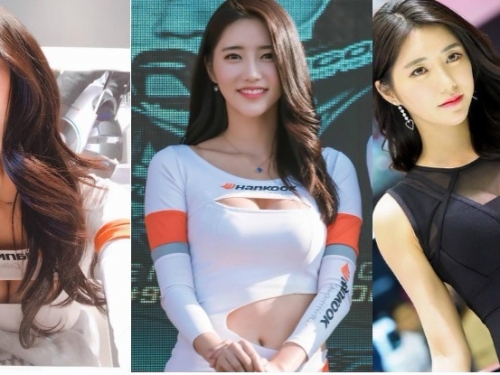 揪甘心！妹子夾帶「飽滿乳球」貼近鏡頭加油打氣，「堅挺渾圓」讓人精力旺盛