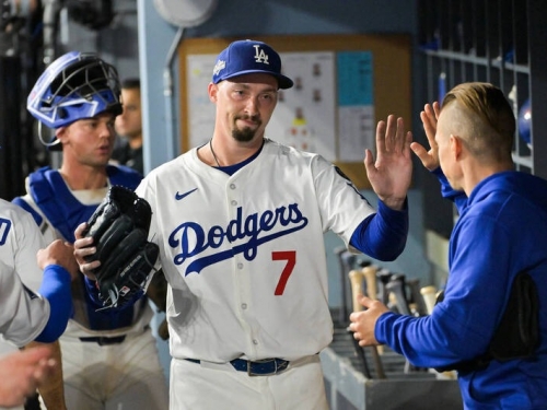 MLB季後賽》明幫道奇搶聽牌！ 2屆塞揚史奈爾看大谷翔平投球備戰