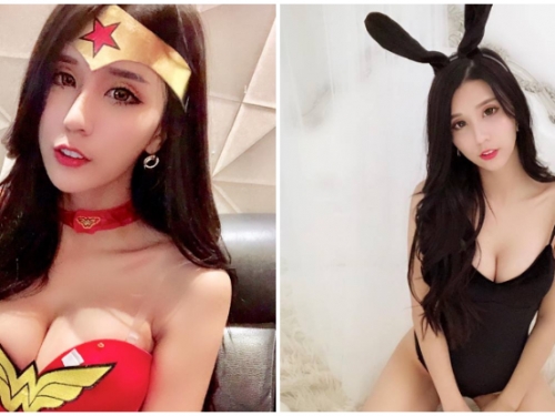 神力女超人也想被領養　「爆乳正妹」李小荻拯救世界後變成小兔兔要你帶她回家