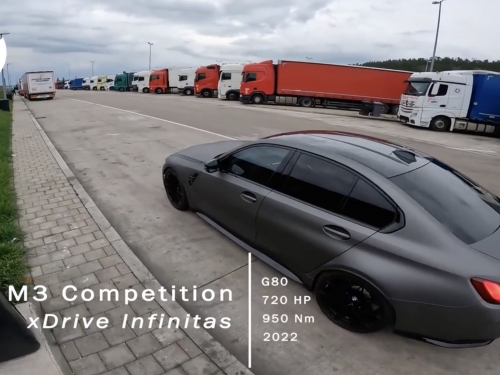 [影]720匹馬力的BMW M3 Competition超香！但有條能飆到314km/h的高速公路更香...