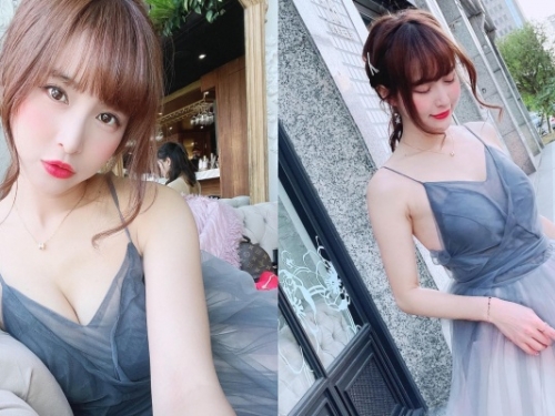 美出新高度！啦啦女神「孟潔」驚喜 PO「爆乳婚紗照」！網友瘋搶當老公