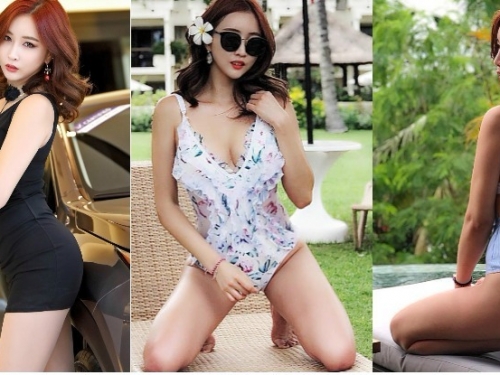 比基尼正妹大爆「渾圓乳球」上下跳動，「乳花四射」讓人忍不住一起嗨！