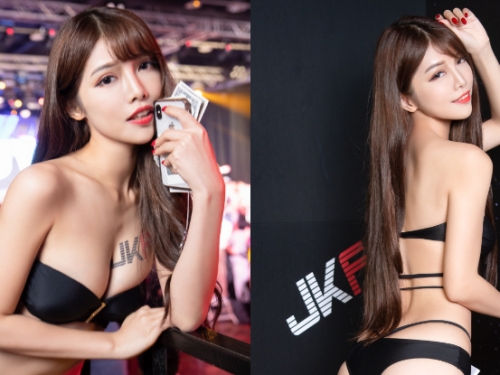 魅惑翹臀妖精「尤妝妝」爆乳比基尼跑趴　前凸後翹完美線條全見客！