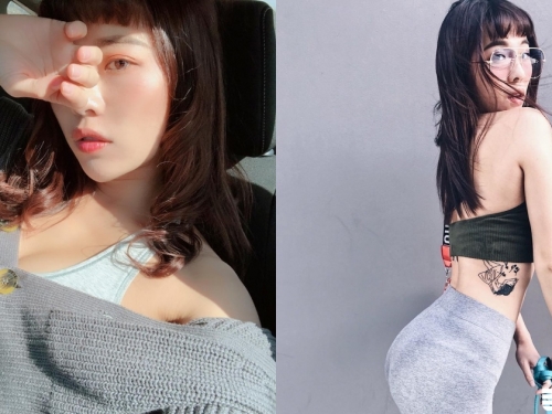 白富美加州留學更狂野，正妹部落客「麗娜」運動裝大秀翹臀好身材