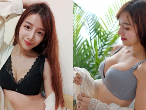 天菜款！「軒穎Hani」兇猛乳量滿到快溢出，「猖狂女友力」直接掃蕩雄性圈！