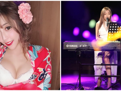 性感「爆乳歌姬」李佳玲穿高衩禮服開唱！天籟美聲外加火辣身材，聽視雙重享受！