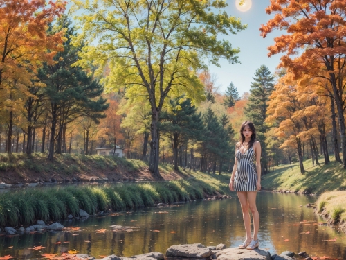 autumn wallpapers woman2