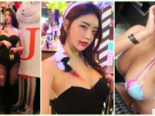 萬聖節前驚見「吸血鬼奶妹」F級車頭燈好猛喔！超狂「邪惡八字奶」畫面沒有極限…