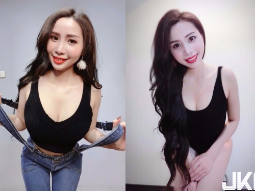 揪團了啦！「最狂乳量理髮師」爆奶剪髮畫面超惹火！這身材真的可以