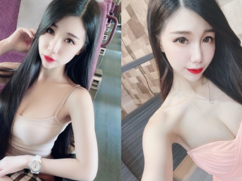 高鐵奇遇小辣妹！「米優Miyo」一身邪氣裸色乍看像沒穿，掏出波波奶期待小豔遇！