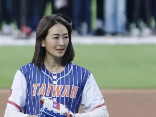 MLB》賈永婕飛「美國MLB」開球！胸前TAIWAN超吸睛　感動喊：高光時刻