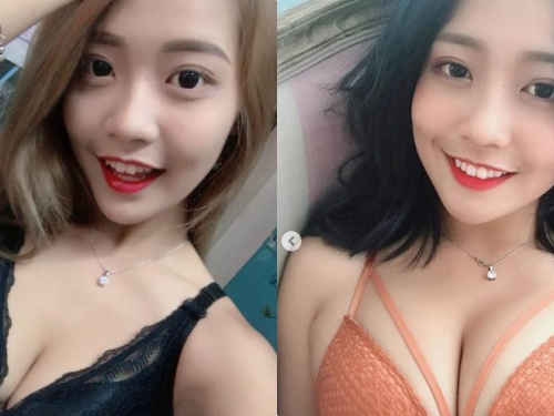 火辣美尻正妹「朱禹潔 x yujie」，性感深溝辣度一百分！