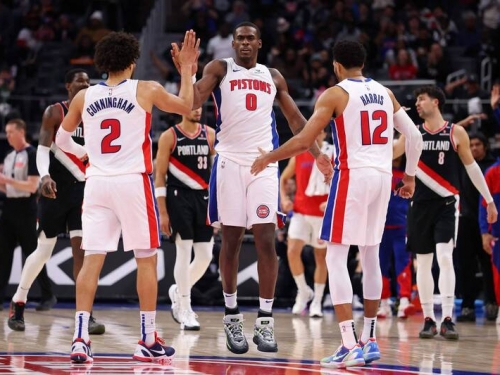 NBA》本季勝率首度達5成！ 活塞逆襲拓荒者站上東部老八