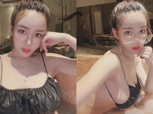 大馬「巨乳女神」排毒藥浴好銷魂！免洗奶罩根本包不住，側面彷彿要溢奶啦～