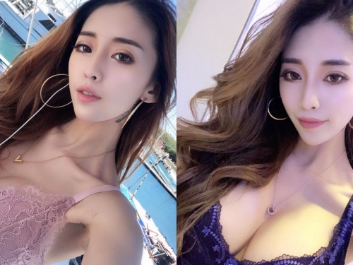 超兇猛高雄辣妹「張楚曼」，34E美乳猛刷存在感，網友驚呼：快掉出來啦！