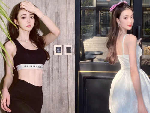 上海姑娘「Sara Cui」動人顏值超氣質，「高挑嫩體」狂閃強大女神光！