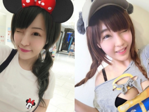 泡芙女孩太萌甜！「林佳霖」超大乳量就快溢出，事業線深不見底需要好好探測一下！