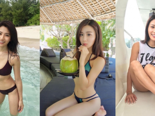 香港「長腿瑜珈老師」爆乳身材超緊緻！身體超軟Q一字馬什麼的完全難不倒她！