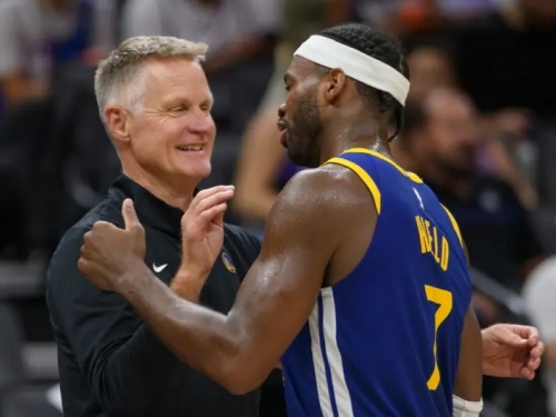 NBA》盼外線火力不減！勇士主帥Kerr談K湯離隊：球隊擁有更好投籃深度