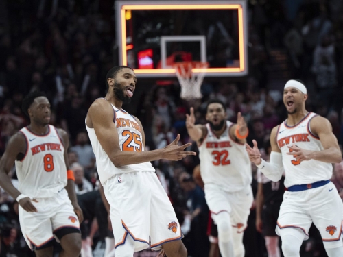 NBA／尼克布里吉斯三分絕殺拓荒者 錫伯杜稱上場時間有減少