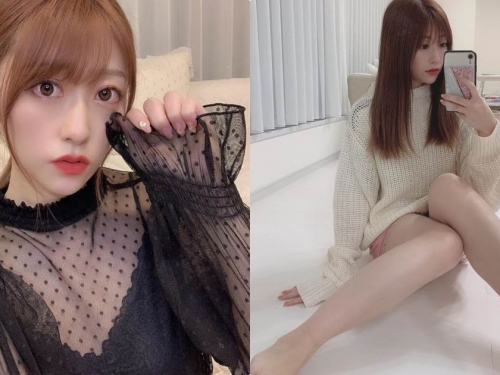 甜美小隻馬「火辣坐姿」快要走光，性感誘惑畫面曝光！
