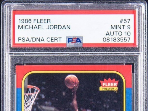 NBA》8279萬再創歷史！ 「籃球之神」喬丹新秀簽名卡奠定傳奇地位