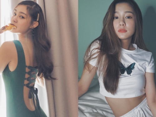 居家少女「麗璇Lee Xuan」全天展露各方性感，撩人美背讓人按爆門鈴！