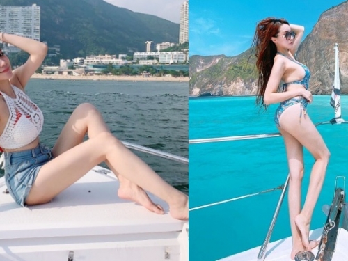 行走的腿精！性感美模「黛娜」高顏值充滿電力  還有 105 cm 的美腿加持