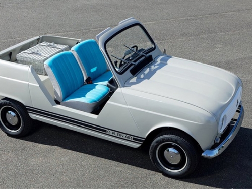 這車有夏日南法的味道！向60年代致敬，Renault 推出超chill復古電動車「e-Plein Air」