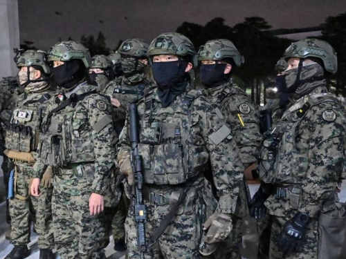 敷衍尹錫悅？南韓最強部隊奉命封鎖國會 卻翻不過國會矮牆