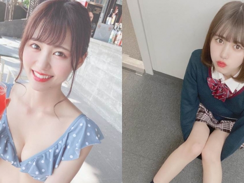 制服正妹「土光瑠璃子」解放嫩乳，「超可愛臉蛋」充滿初戀滋味！