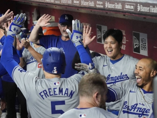 MLB》大谷暫居國聯雙冠王！開啟隊史首見開賽三連轟 道奇奪4連勝
