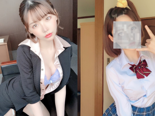 你是誰？AV暗黑女神「深田詠美」學生貌反差，粉絲一面倒只認性感教師？