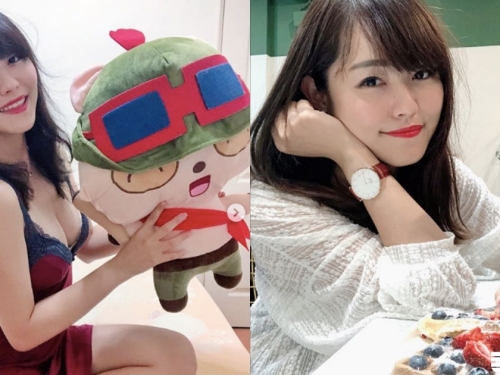 穿新睡衣先打卡！甜美正妹「爆乳睡衣」小露性感，一穿才發現胸前很有料啊！